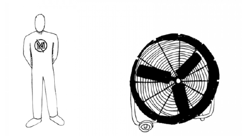 3ft Lightweight Fan